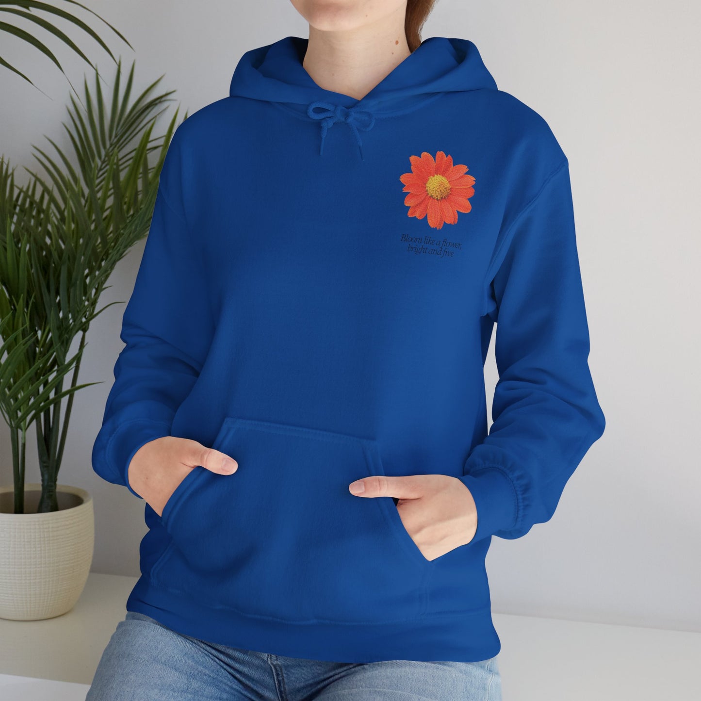 Floral Bloom Unisex Sweatshirt - Cozy Floral Hoodie