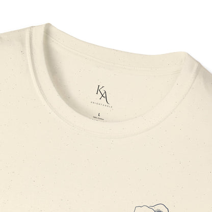 Floral Print Unisex T-Shirt | Softstyle Tee | Casual Wear | Gift for Plant Lovers | Spring Fashion
