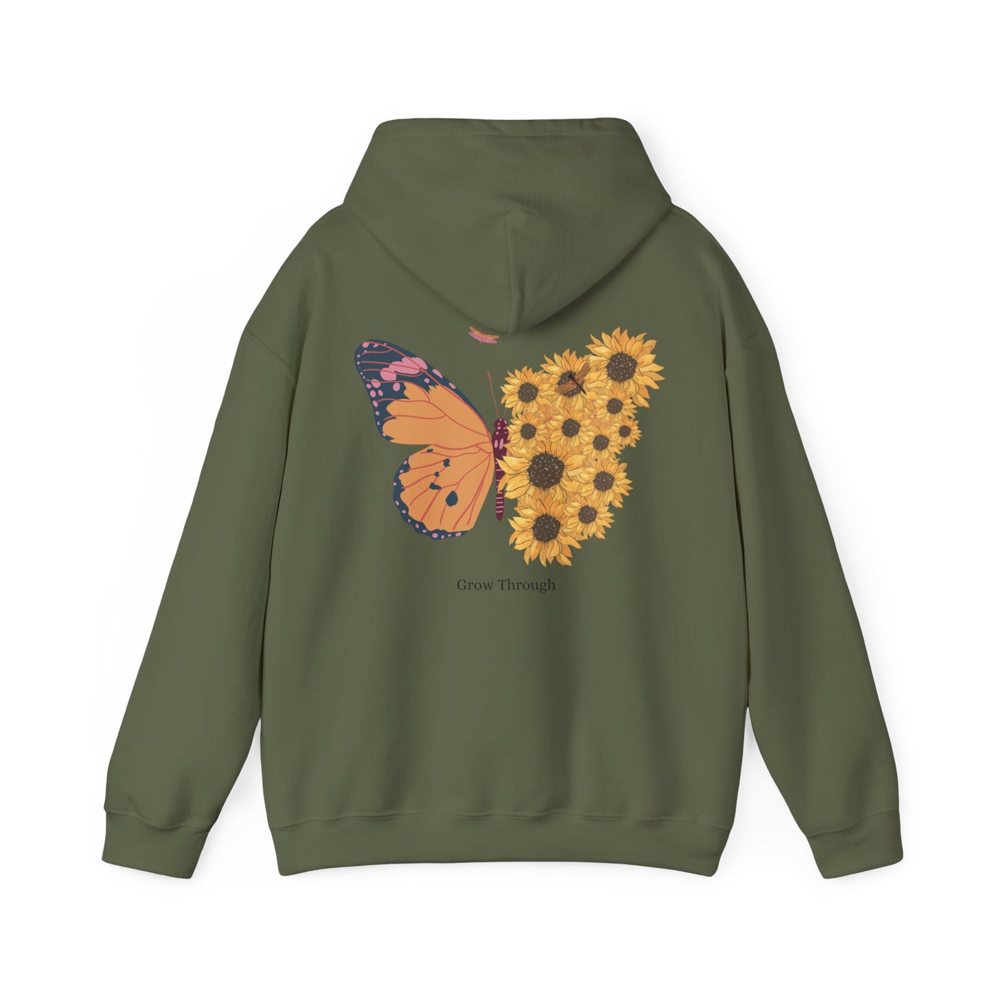 Butterfly and Sunflower Graphic Unisex Hoodie | Inspirational Gift for Nature Lovers | Perfect for Spring, Birthdays, Casual Wear, [...] (Copy) (Copy) (Copy) (Copy) (Copy) (Copy)
