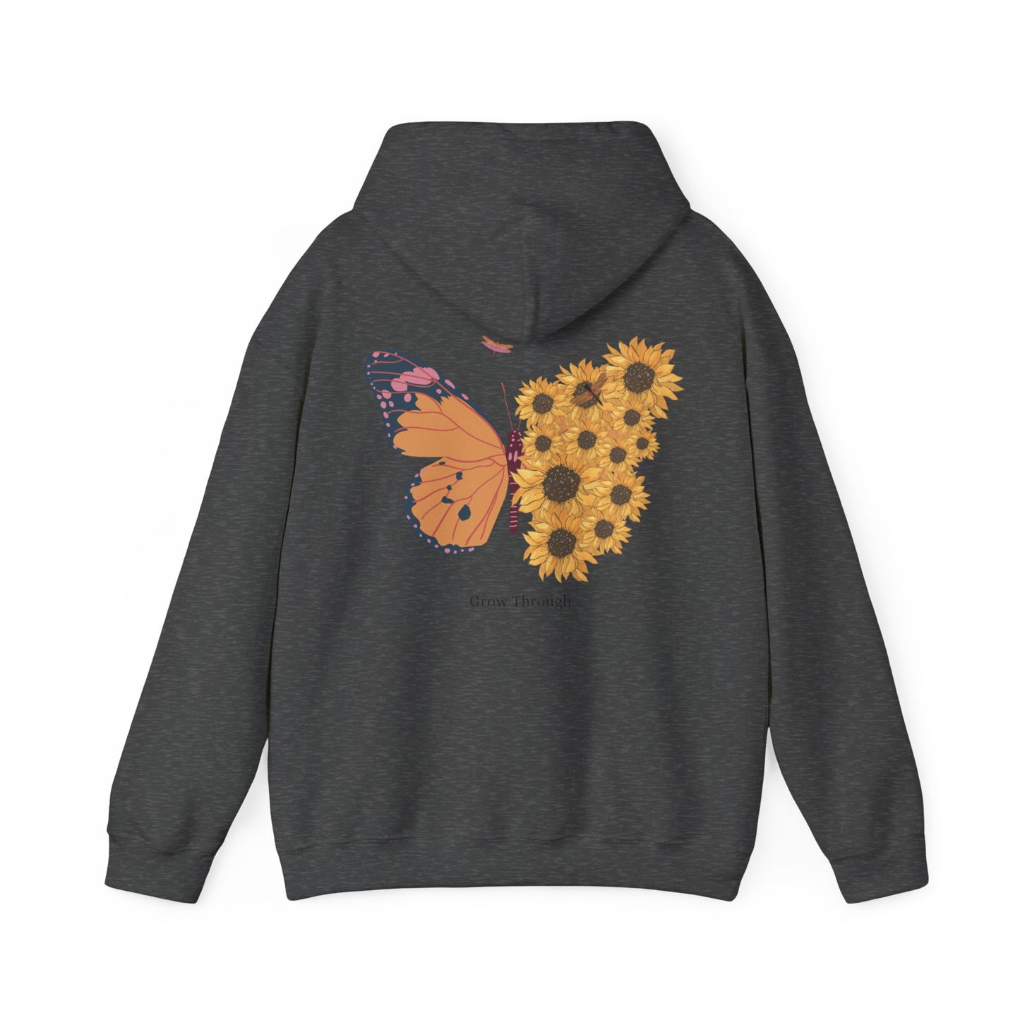 Butterfly and Sunflower Graphic Unisex Hoodie | Inspirational Gift for Nature Lovers | Perfect for Spring, Birthdays, Casual Wear, [...] (Copy) (Copy) (Copy) (Copy) (Copy) (Copy)