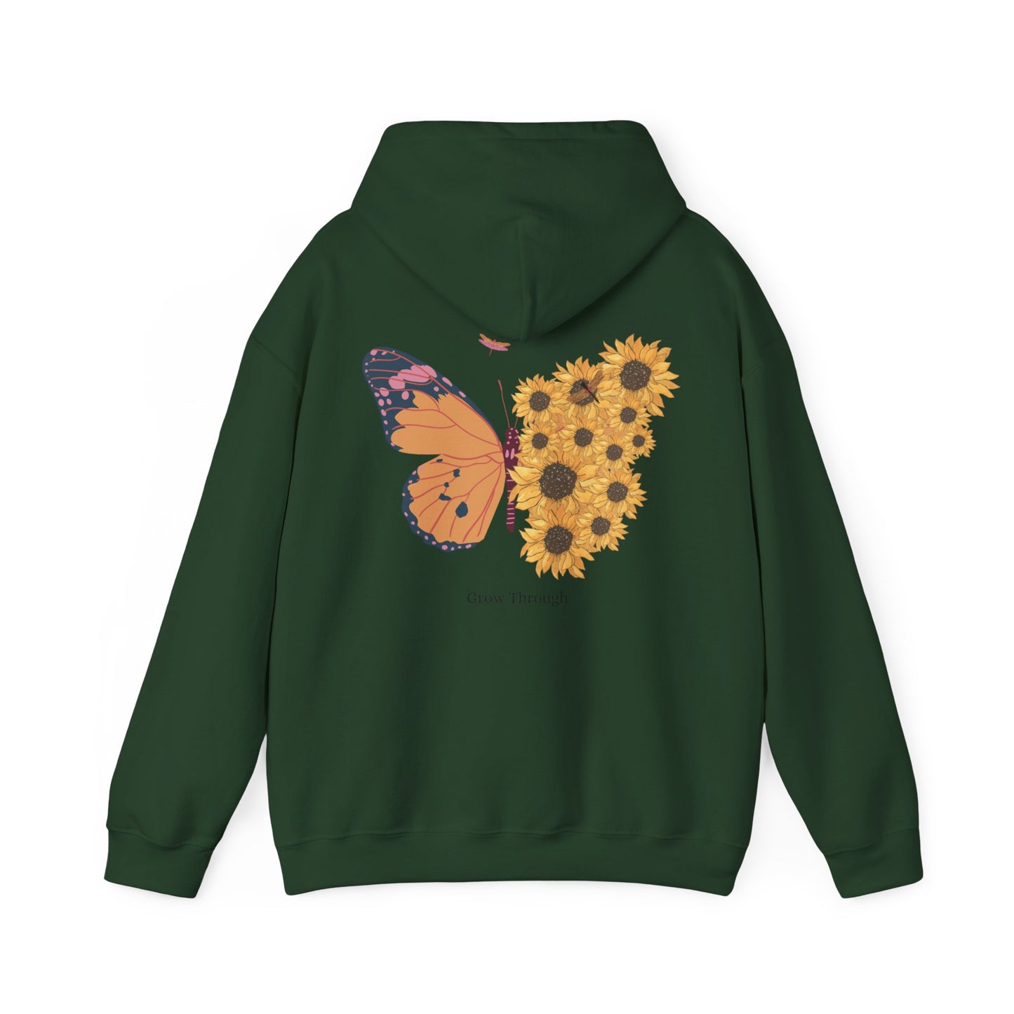 Butterfly and Sunflower Graphic Unisex Hoodie | Inspirational Gift for Nature Lovers | Perfect for Spring, Birthdays, Casual Wear, [...] (Copy) (Copy) (Copy) (Copy) (Copy) (Copy)