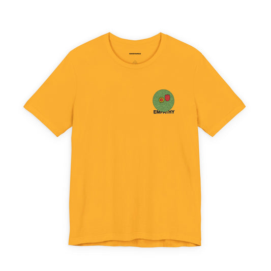Empathy Unisex Tee, Embroidered