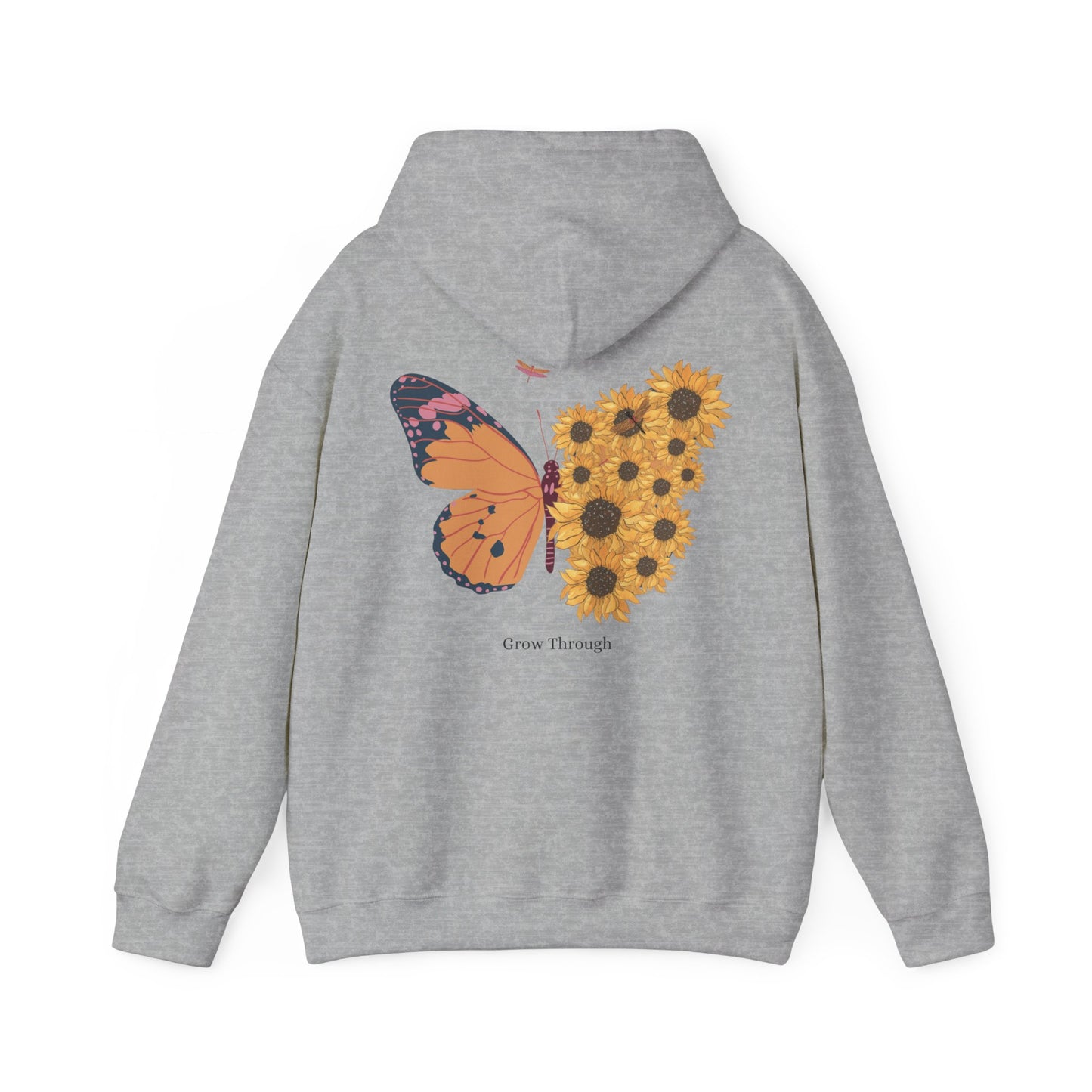 Butterfly and Sunflower Graphic Unisex Hoodie | Inspirational Gift for Nature Lovers | Perfect for Spring, Birthdays, Casual Wear, [...] (Copy) (Copy) (Copy) (Copy) (Copy) (Copy)