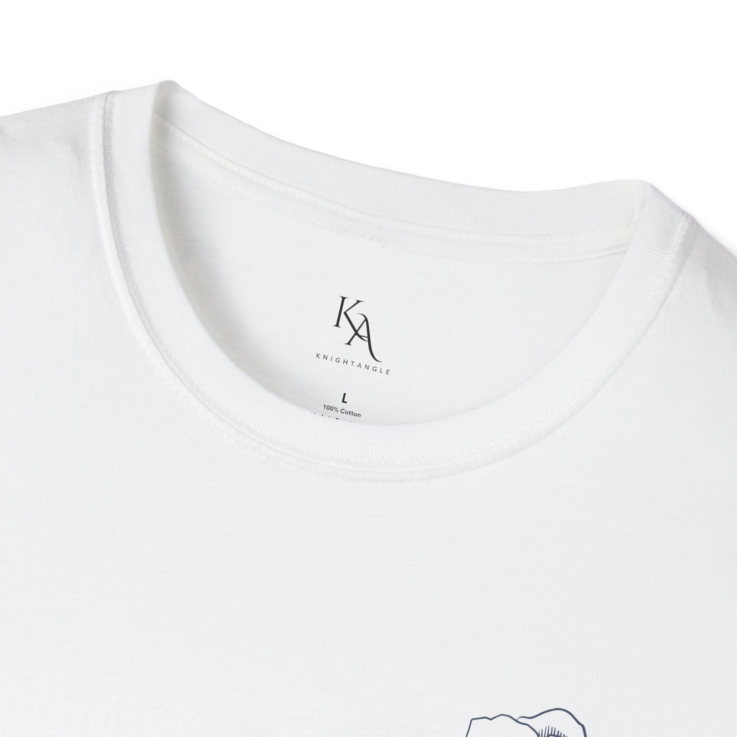 Floral Print Unisex T-Shirt | Softstyle Tee | Casual Wear | Gift for Plant Lovers | Spring Fashion