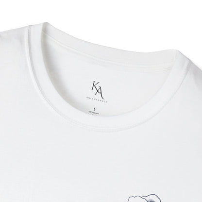 Floral Print Unisex T-Shirt | Softstyle Tee | Casual Wear | Gift for Plant Lovers | Spring Fashion