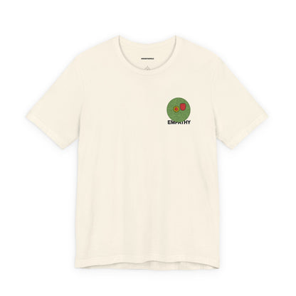 Empathy Unisex Tee, Embroidered