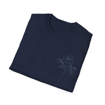 Floral Print Unisex T-Shirt | Softstyle Tee | Casual Wear | Gift for Plant Lovers | Spring Fashion