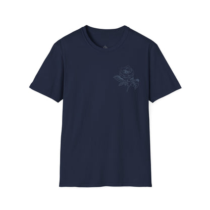 Floral Print Unisex T-Shirt | Softstyle Tee | Casual Wear | Gift for Plant Lovers | Spring Fashion