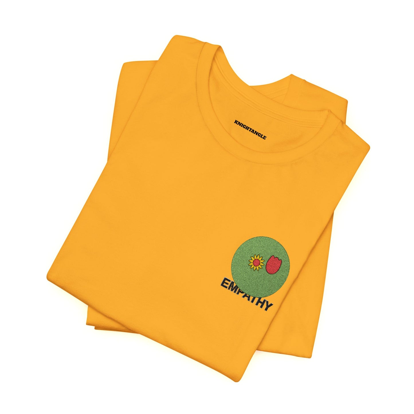 Empathy Unisex Tee, Embroidered