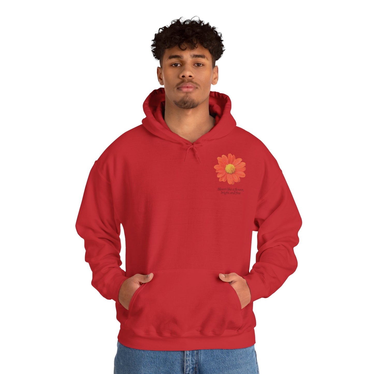 Floral Bloom Unisex Sweatshirt - Cozy Floral Hoodie